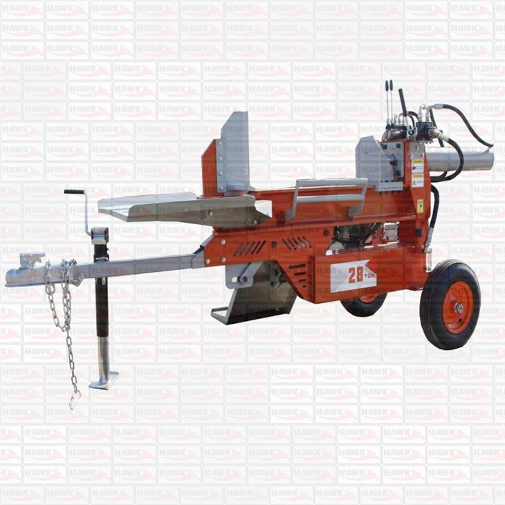 28 Ton Gas Wood Splitter