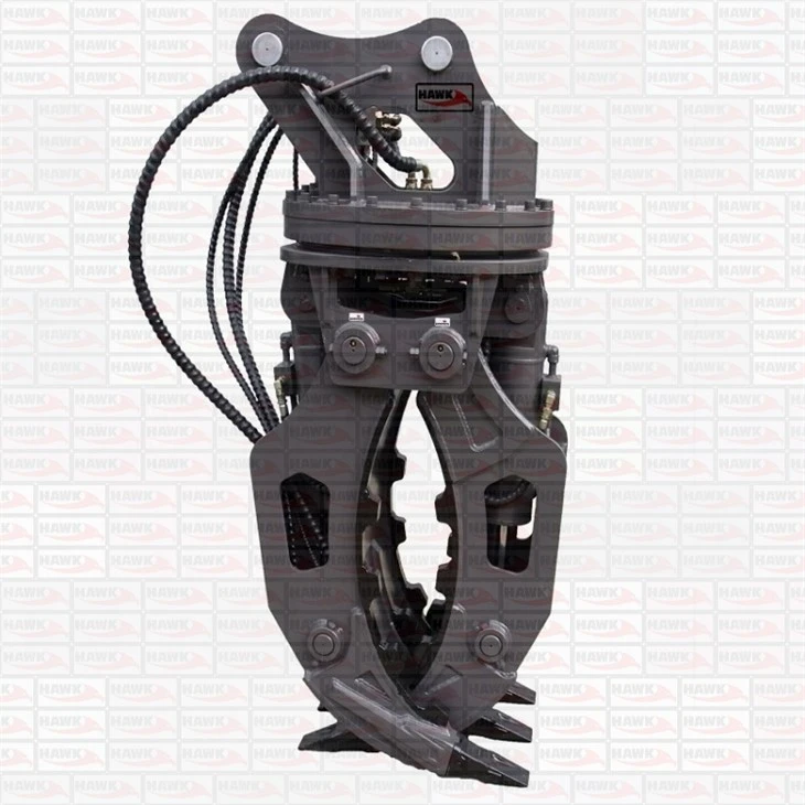 Excavator Hydraulic Log Grapple