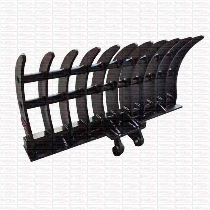 Spares Grass Mini Excavator Landscape Rake